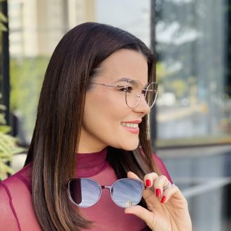 safine com br oculos 2 em 1 clip on gatinho marrom degrade camila 6