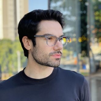 safine com br oculos 2 em 1 clip on masculino quadrado azul theo 10