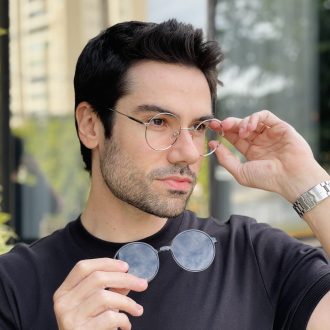 safine com br oculos 2 em 1 clip on masculino redondo cinza douglas 4
