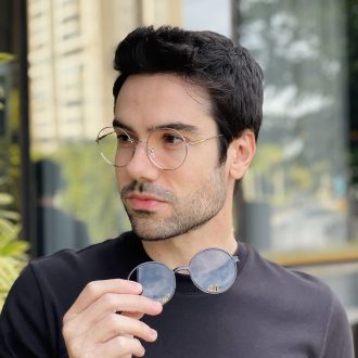 safine com br oculos 2 em 1 clip on masculino redondo cinza douglas 5