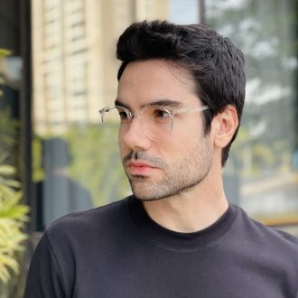 safine com br oculos 2 em 1 clip on masculino redondo transparente joao 9