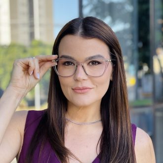 safine com br oculos de grau feminino gatinho cinza lais 1