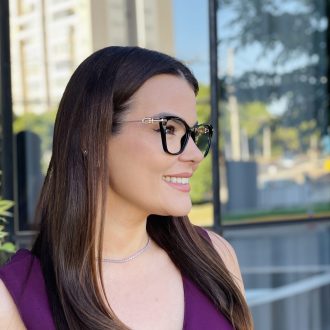 safine com br oculos de grau feminino gatinho preto lais 2