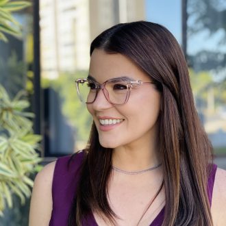 safine com br oculos de grau feminino gatinho rose transparente lais