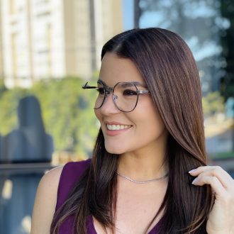 safine com br oculos de grau feminino redondo marrom luana