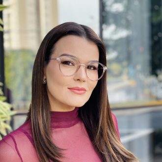 safine com br oculos de grau feminino redondo marrom transparente alicia 3