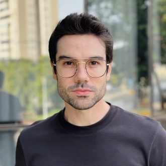 safine com br oculos de grau masculino aviador preto e dourado andre