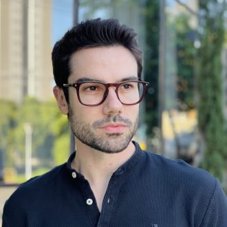 safine com br oculos de grau masculino quadrado marrom otavio 2 0 1