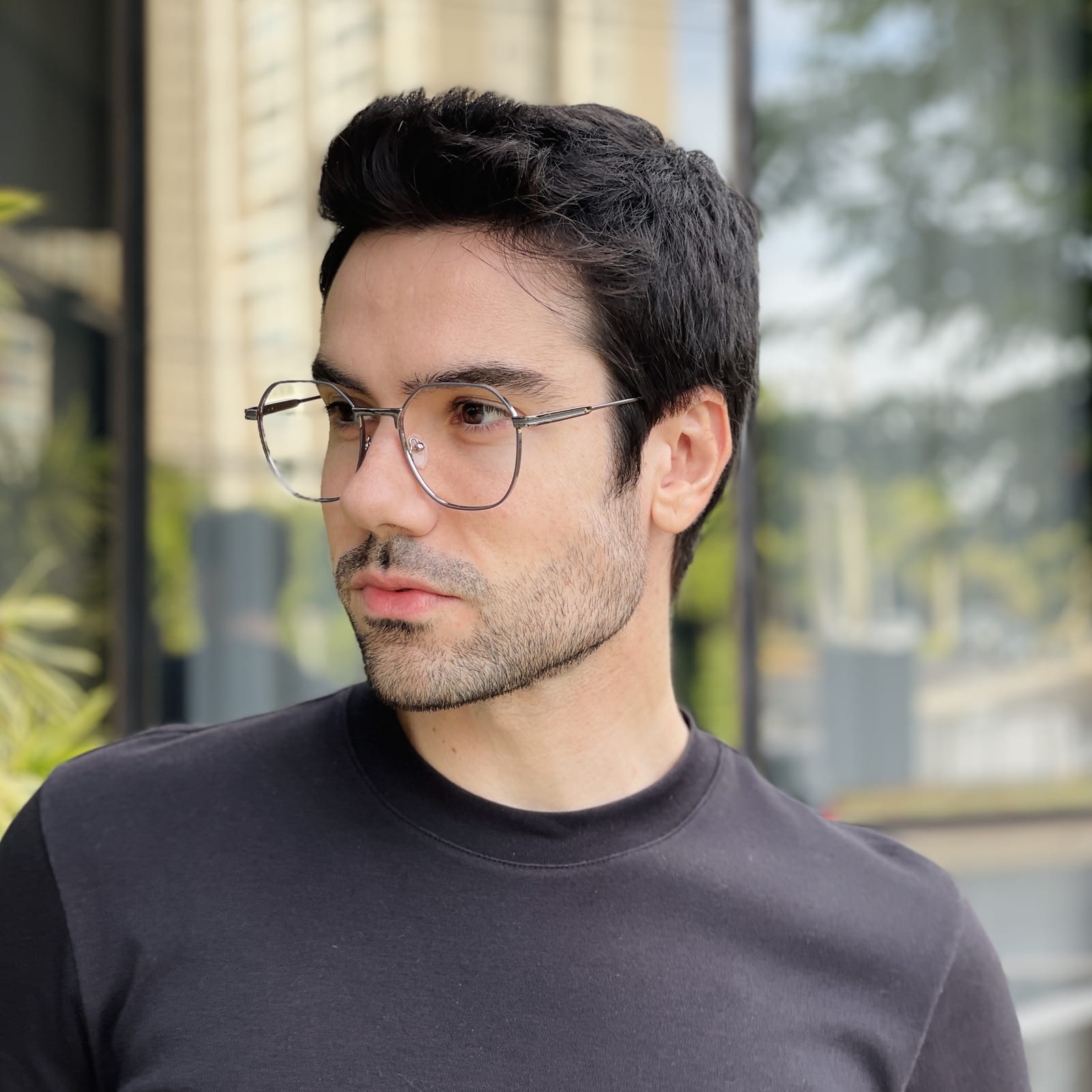 safine com br oculos de grau masculino redondo cinza luigi 3 safine com br oculos de grau masculino redondo cinza luigi 3