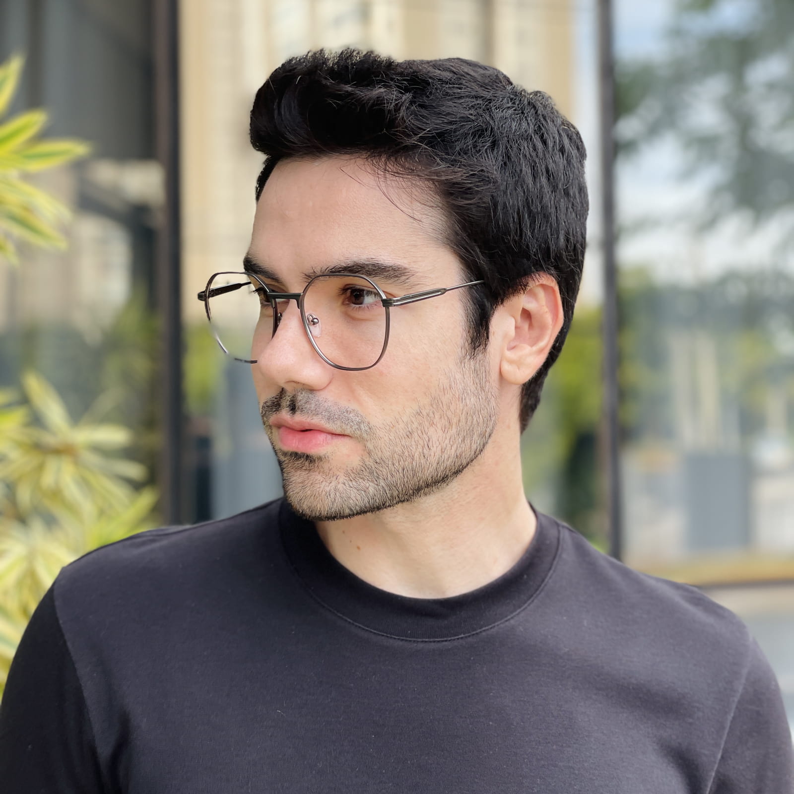 safine com br oculos de grau masculino redondo grafite luigi 3 safine com br oculos de grau masculino redondo grafite luigi 3
