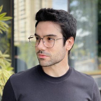 safine com br oculos de grau masculino redondo marrom luigi 3