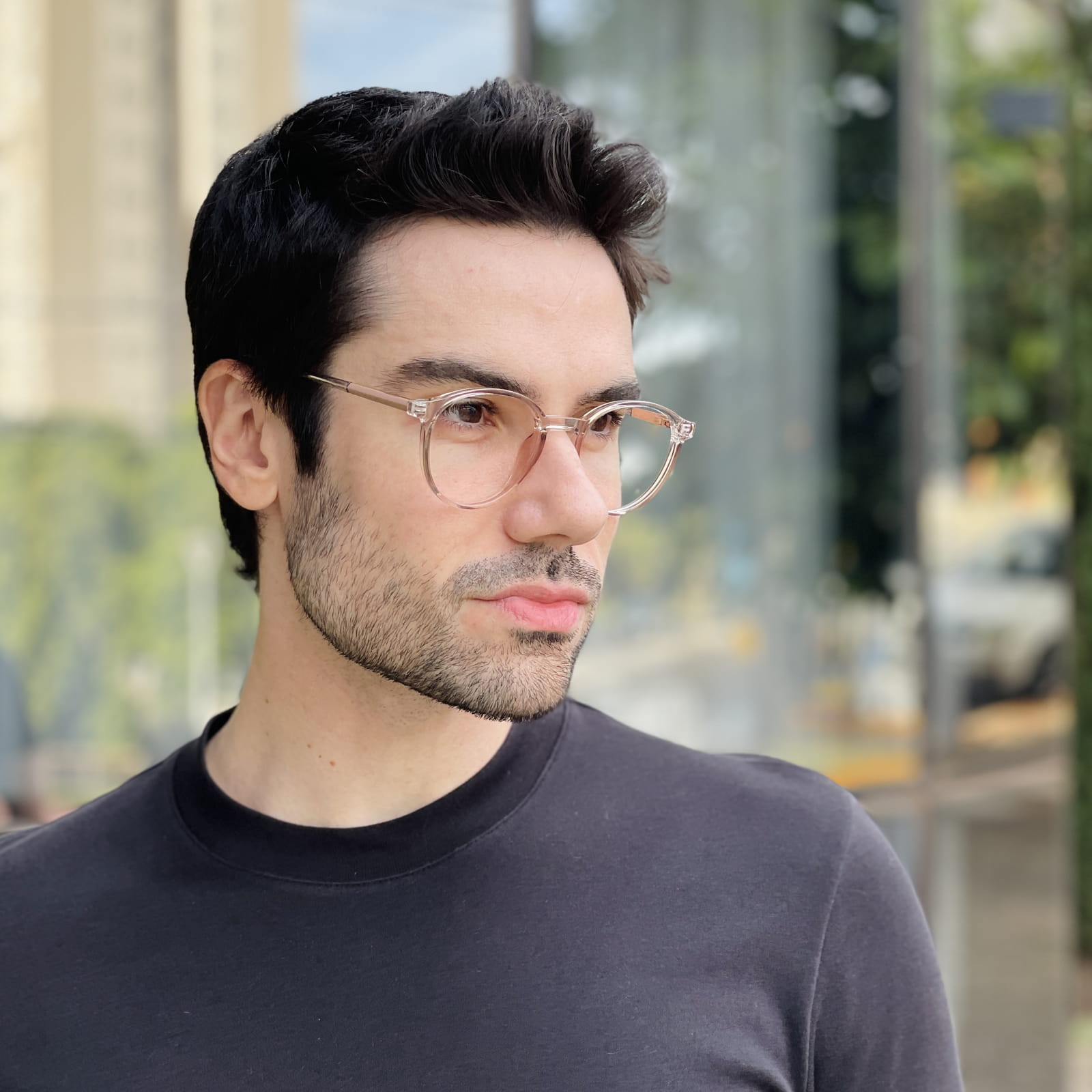 safine com br oculos de grau masculino redondo marrom transparente anthony 1 safine com br oculos de grau masculino redondo marrom transparente anthony 1
