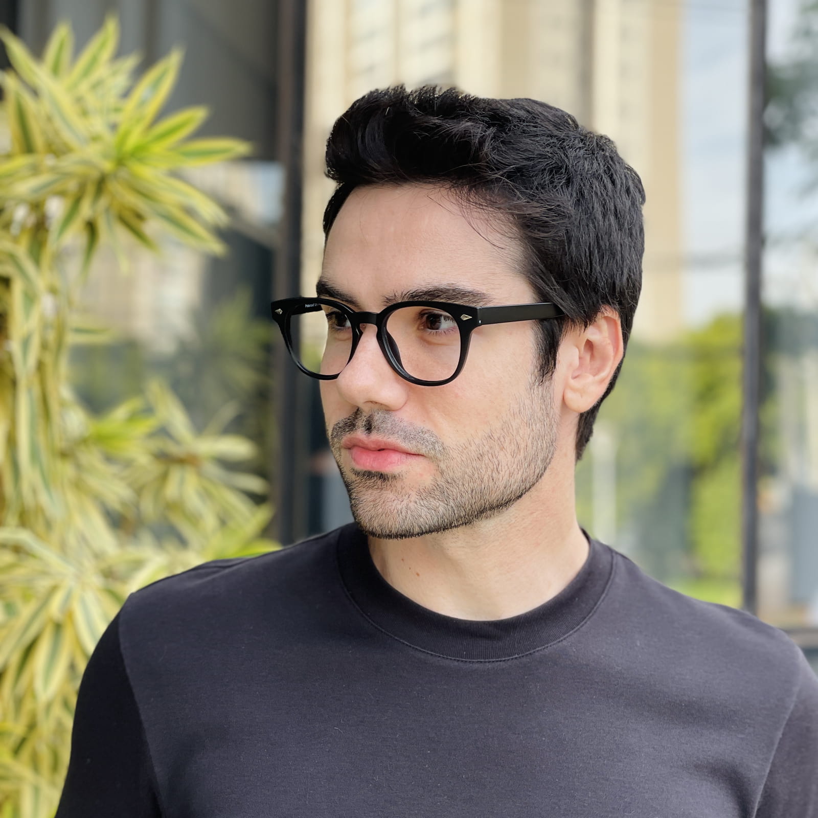 safine com br oculos de grau masculino redondo preto fosco richard 2 0 3 safine com br oculos de grau masculino redondo preto fosco richard 2 0 3