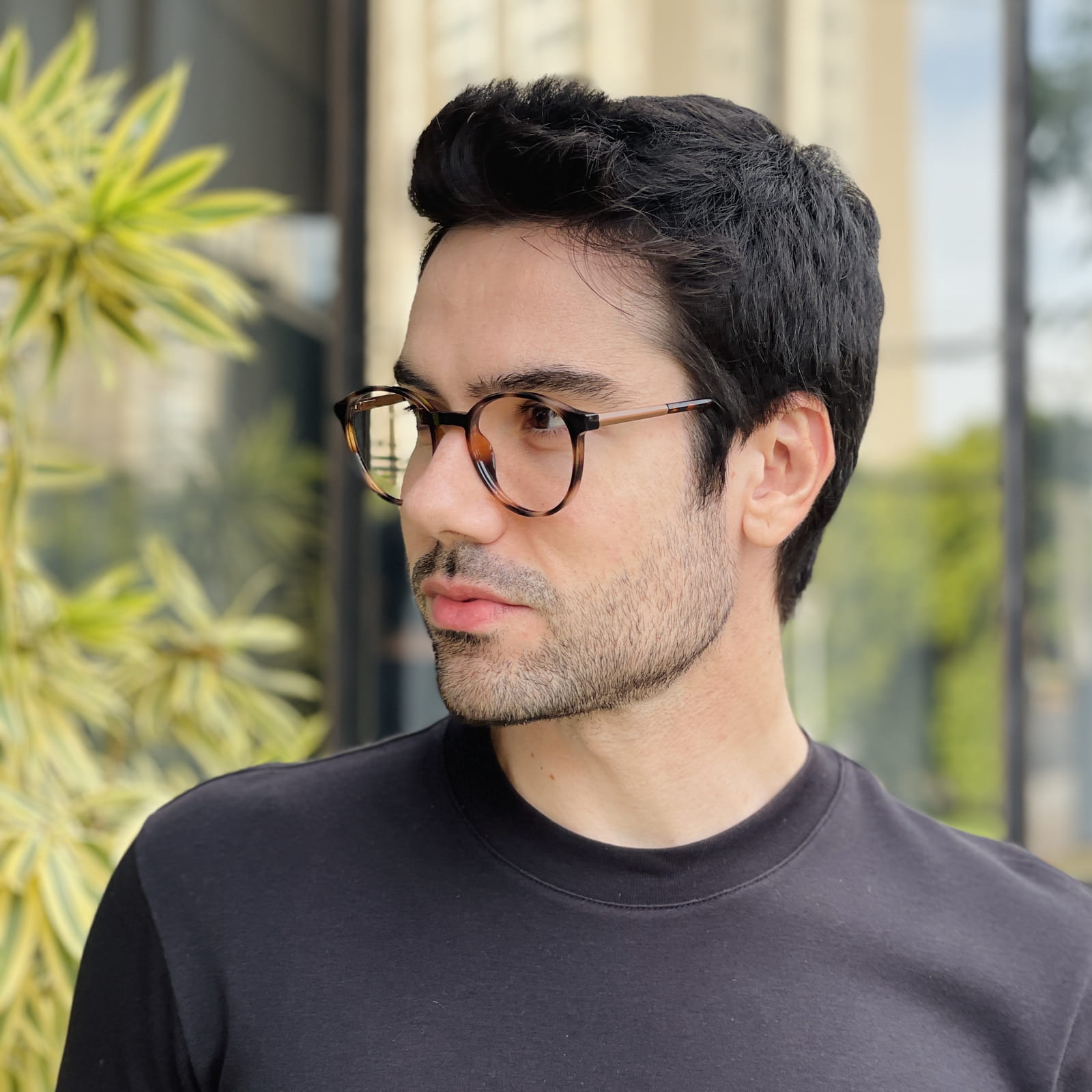 safine com br oculos de grau masculino redondo rajado anthony 3 safine com br oculos de grau masculino redondo rajado anthony 3
