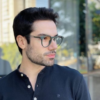 safine com br oculos de grau masculino redondo verde ronan 2 0 2