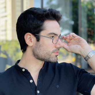 safine com br oculos de grau masculino retangular cinza petter 2 0 2