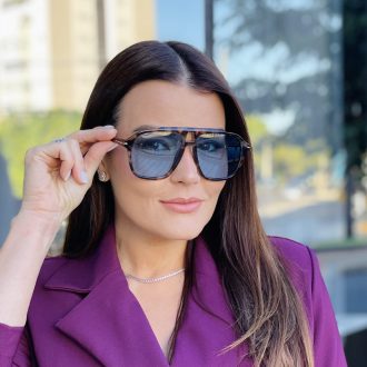safine com br oculos de sol feminino aviador tartaruga e azul karoline 1