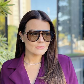 safine com br oculos de sol feminino aviador tartaruga e marrom karoline 1