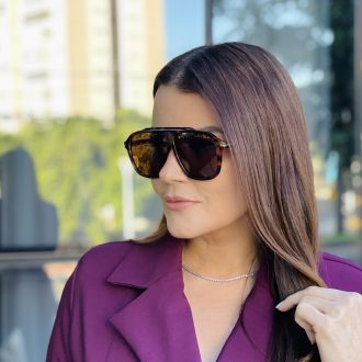 safine com br oculos de sol feminino aviador tartaruga e marrom karoline 4