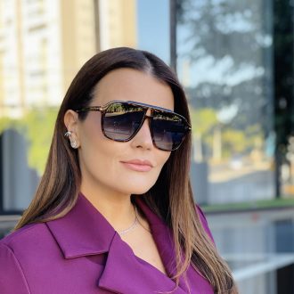safine com br oculos de sol feminino aviador tartaruga e preto karoline 3