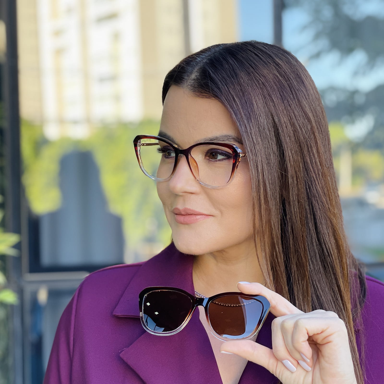 safine com br oculos feminino 2 em 1 clip on gatinho marrom degrade tammy 4 safine com br oculos feminino 2 em 1 clip on gatinho marrom degrade tammy 4