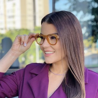 safine com br oculos feminino 2 em 1 clip on quadrado caramelo bruna 8