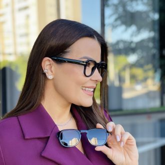 safine com br oculos feminino 2 em 1 clip on quadrado cinza bruna 6