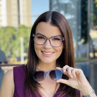 safine com br oculos feminino 2 em 1 clip on quadrado cinza gabriely 5