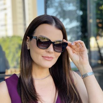 safine com br oculos feminino 2 em 1 clip on quadrado marrom gabriely 3