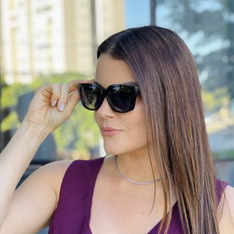 safine com br oculos feminino 2 em 1 clip on quadrado preto gabriely