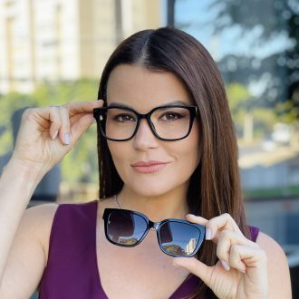 safine com br oculos feminino 2 em 1 clip on quadrado preto gabriely 5