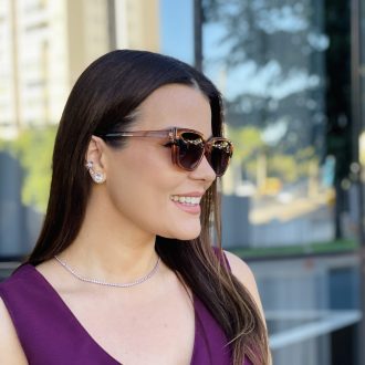 safine com br oculos feminino 2 em 1 clip on quadrado rose gabriely 2