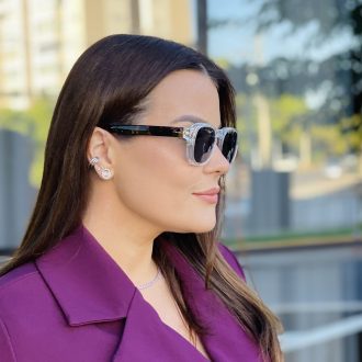 safine com br oculos feminino 2 em 1 clip on quadrado transparente bruna 2