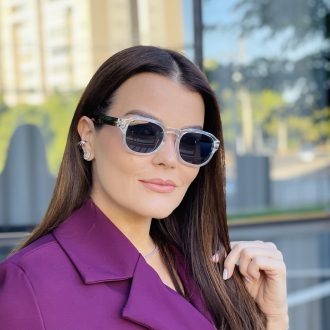 safine com br oculos feminino 2 em 1 clip on quadrado transparente bruna 3