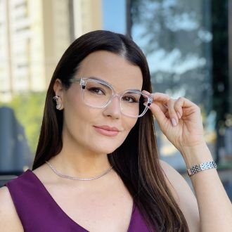 safine com br oculos feminino 2 em 1 clip on quadrado transparente gabriely 11