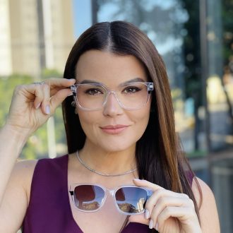 safine com br oculos feminino 2 em 1 clip on quadrado transparente gabriely 5