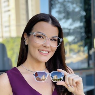 safine com br oculos feminino 2 em 1 clip on quadrado transparente gabriely 7