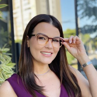 safine com br oculos feminino 2 em 1 clip on redondo marrom degrade natalia 11