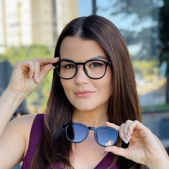 safine com br oculos feminino 2 em 1 clip on redondo preto natalia 5