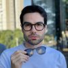safine com br oculos 2 em 1 clip on masculino quadrado cinza alisson 4