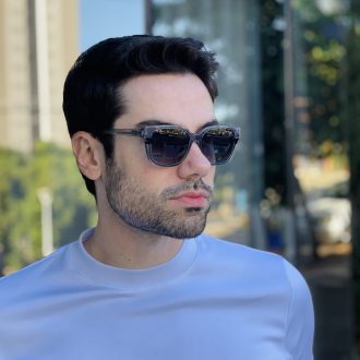 safine com br oculos 2 em 1 clip on masculino quadrado cinza danilo 1