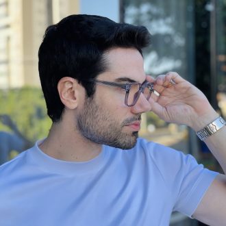 safine com br oculos 2 em 1 clip on masculino quadrado cinza danilo 10