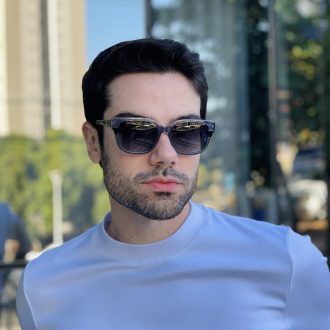 safine com br oculos 2 em 1 clip on masculino quadrado cinza danilo
