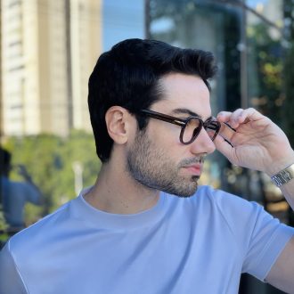 safine com br oculos 2 em 1 clip on masculino quadrado marrom alisson 10