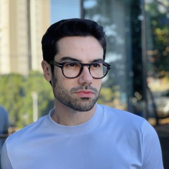 safine com br oculos 2 em 1 clip on masculino quadrado marrom alisson 9