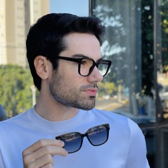 safine com br oculos 2 em 1 clip on masculino quadrado preto danilo 6
