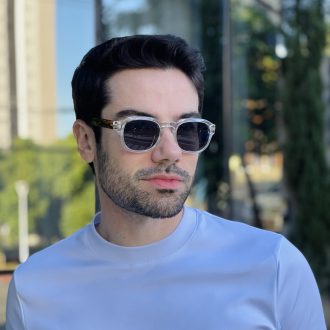 safine com br oculos 2 em 1 clip on masculino quadrado transparente alisson