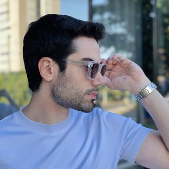 safine com br oculos 2 em 1 clip on masculino quadrado transparente danilo 2