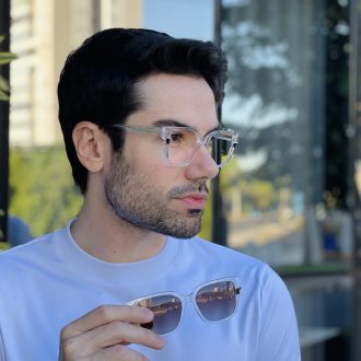 safine com br oculos 2 em 1 clip on masculino quadrado transparente danilo 6