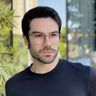 safine com br oculos 2 em 1 clip on masculino redondo cinza transparente joao 2 0 6
